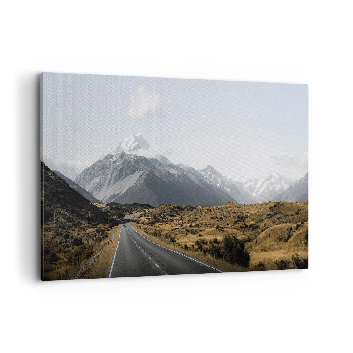 Obraz na plátně - Cesta do srdce hor - 120x80 cm