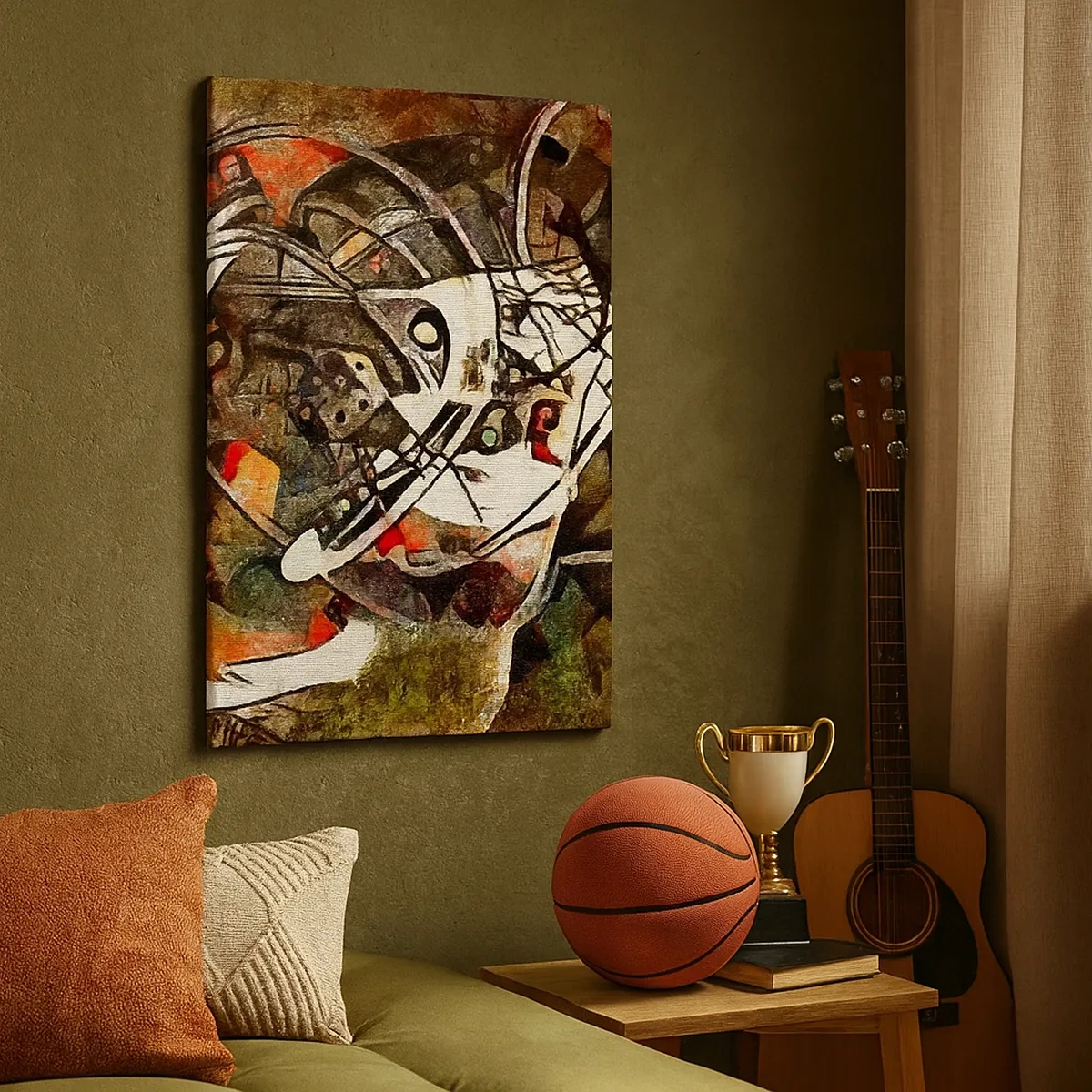 Obraz na plátně - Slyšíš pohyb? - 50x70 cm