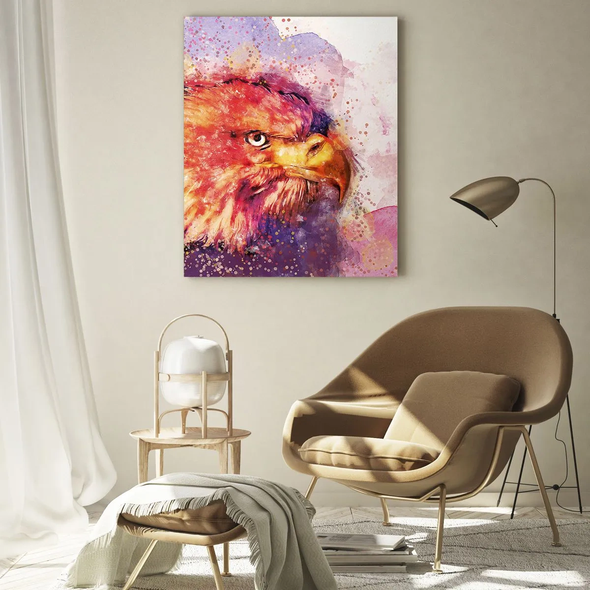 Obraz na skle - Nechceš vědět, na co myslím - 80x120 cm