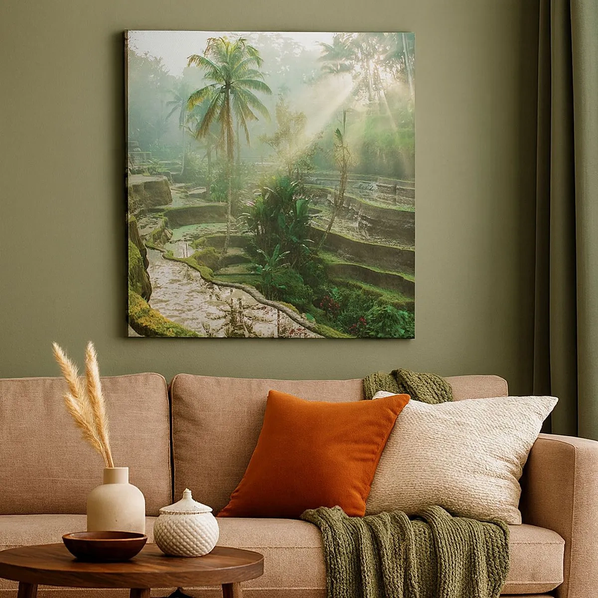 Obraz na plátně - Vyrůstát na slunci - 30x30 cm