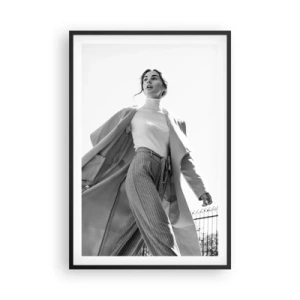 Plakát v černém rámu - Jdeš se mnou? - 61x91 cm