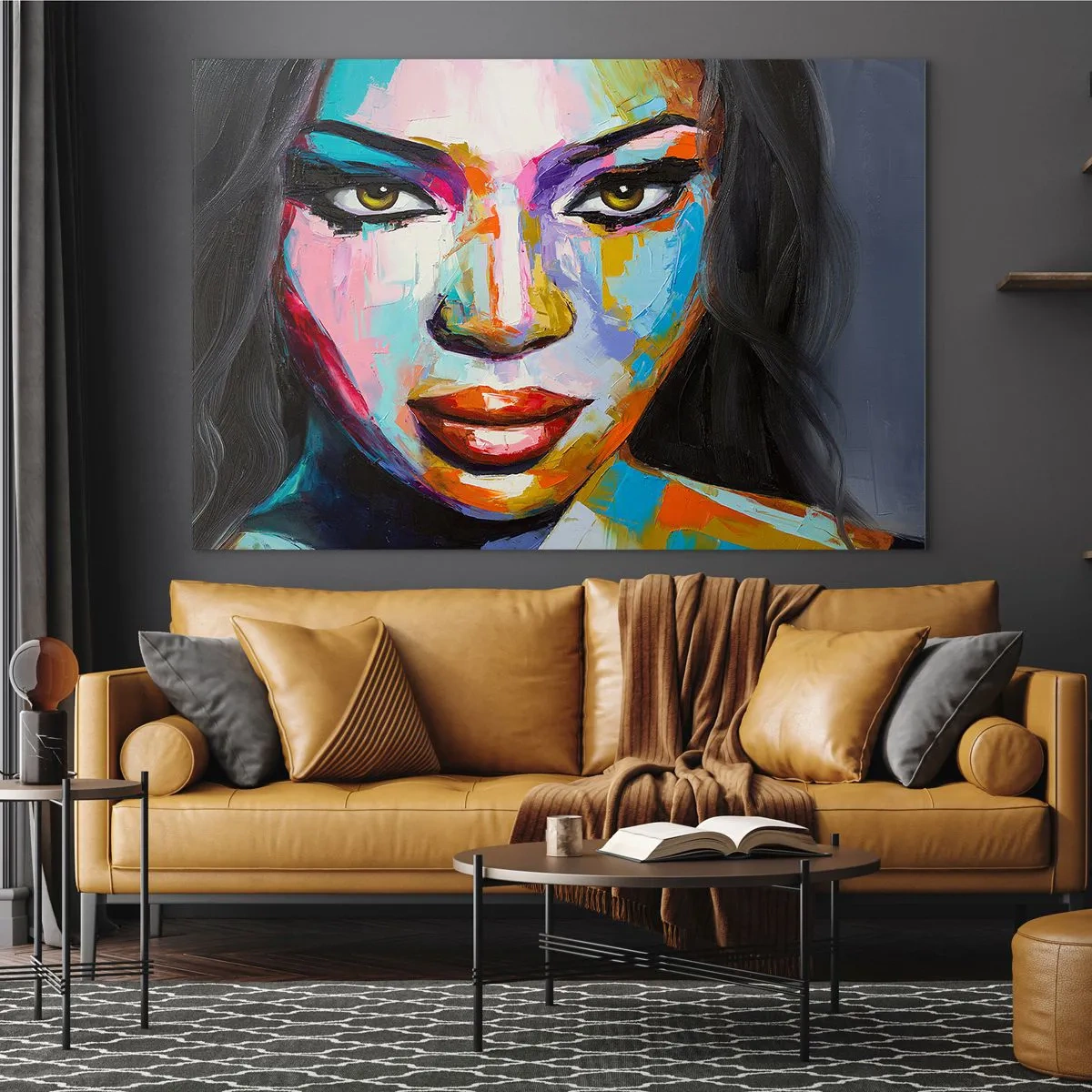 Obraz na skle - Nejde odtrhnout oči - 120x80 cm