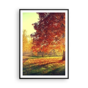 Plakát v černém rámu - Rudé je krásné - 70x100 cm