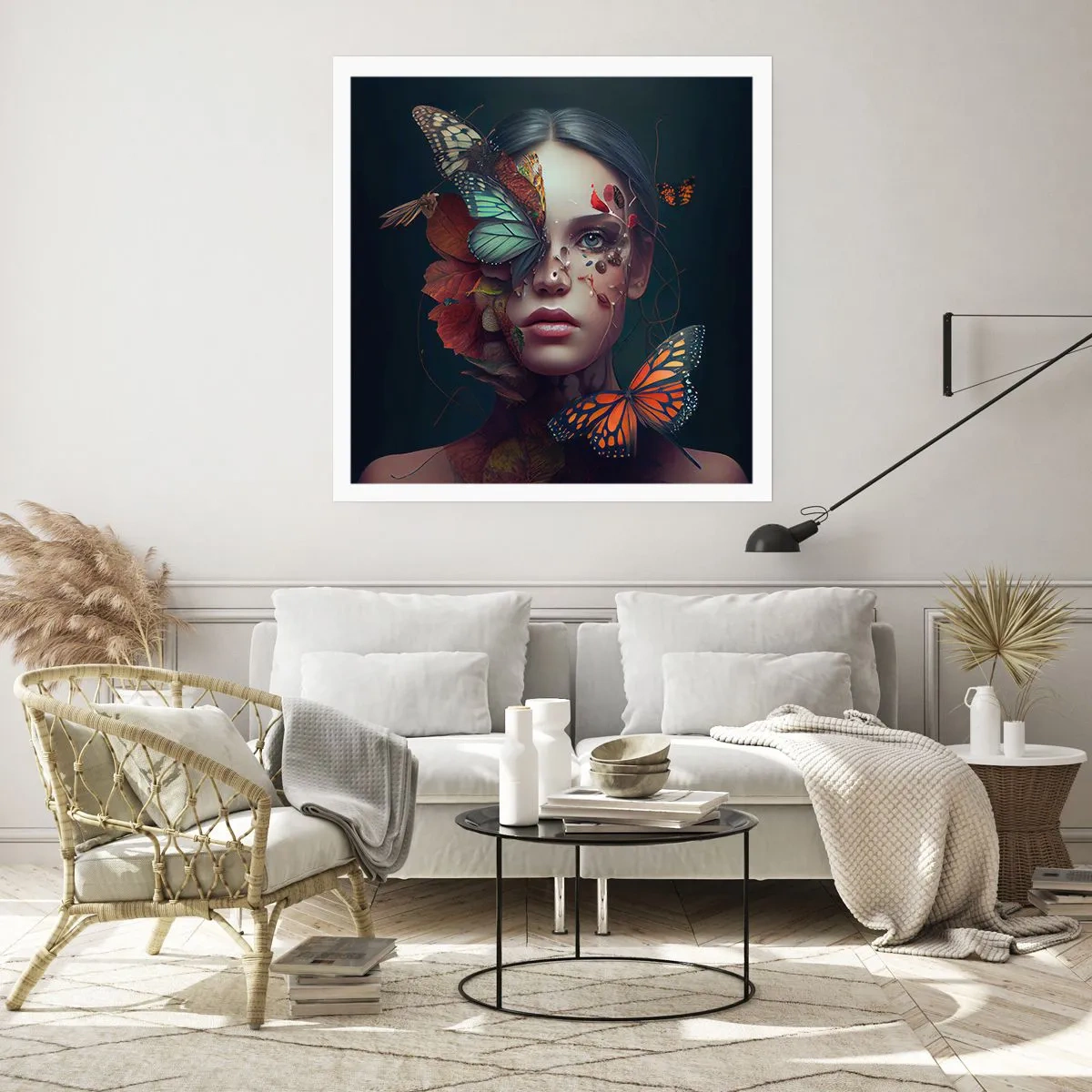 Plakát - Nádherná metamorfóza - 60x60 cm
