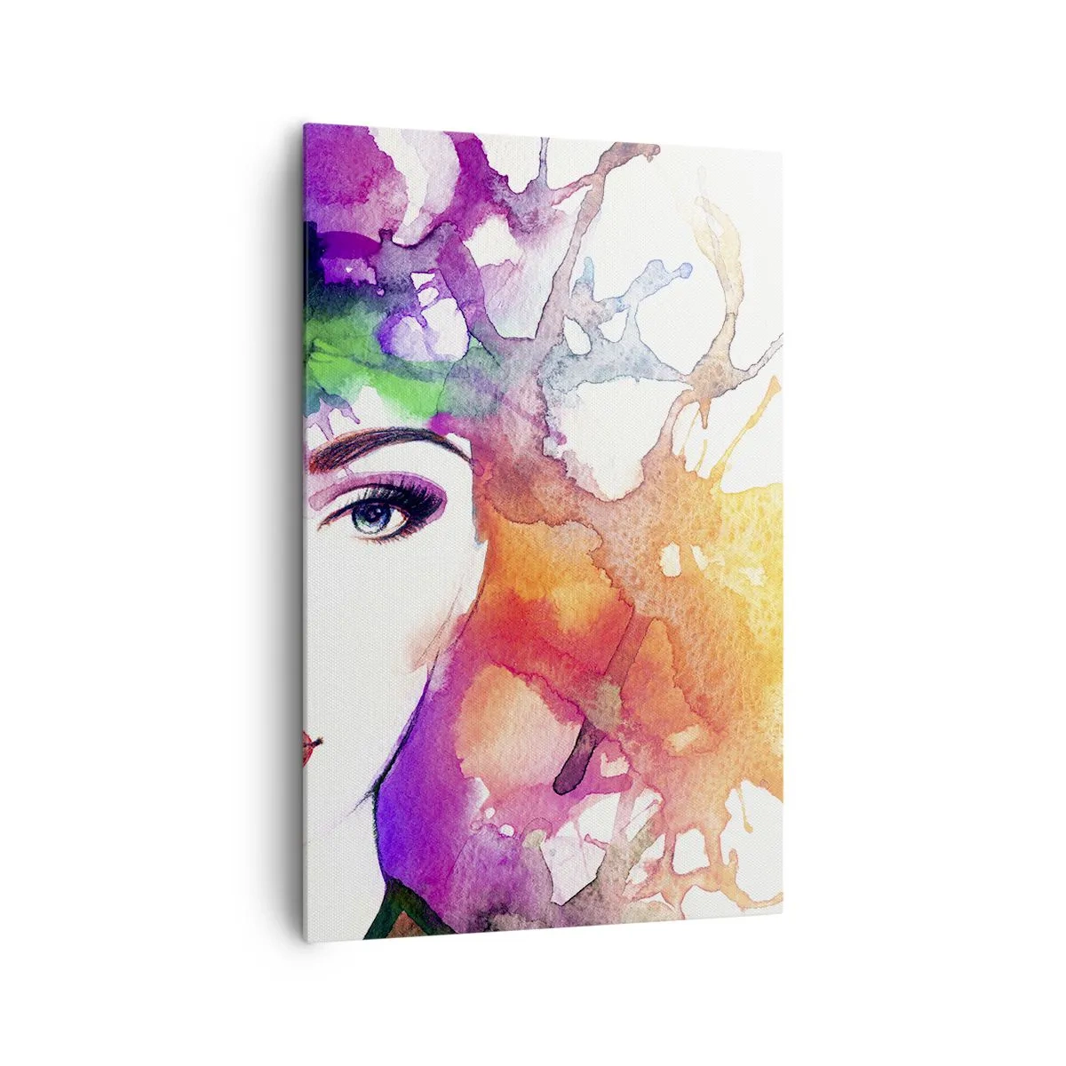 Obraz na plátně - S hlavou v oblacích - 80x120 cm