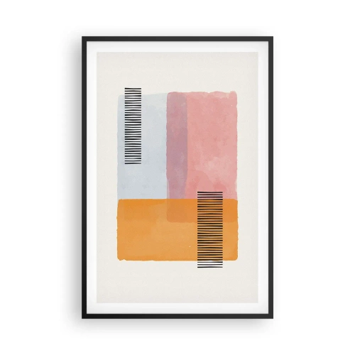 Plakát v černém rámu - Z rohu do rohu - 61x91 cm