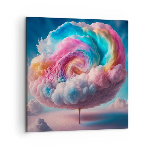 Obraz na plátně - Sen o zábavním parku - 50x50 cm