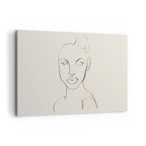 Obraz na plátně - Obrys smyslnosti - 120x80 cm