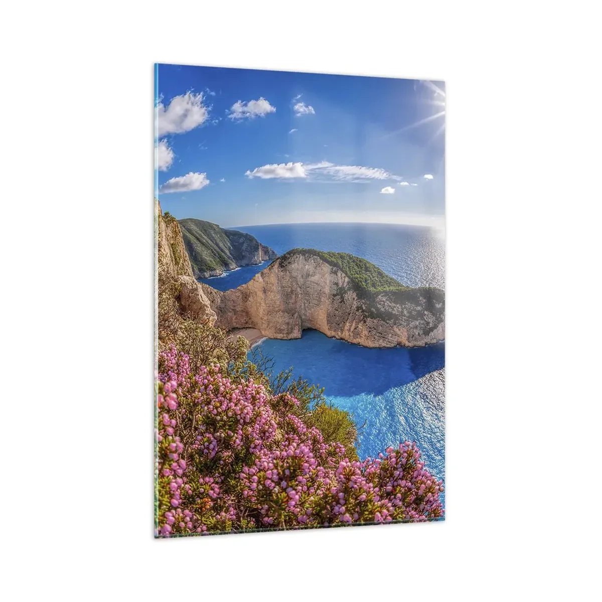 Obraz na skle - Moje velké řecké prázdniny - 80x120 cm