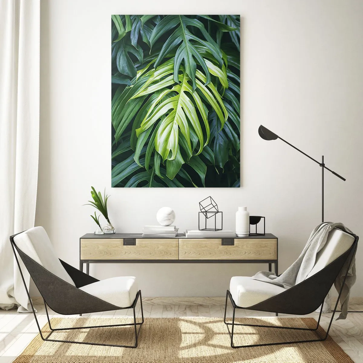 Obraz na skle - Ponořit se do svěžesti - 50x70 cm