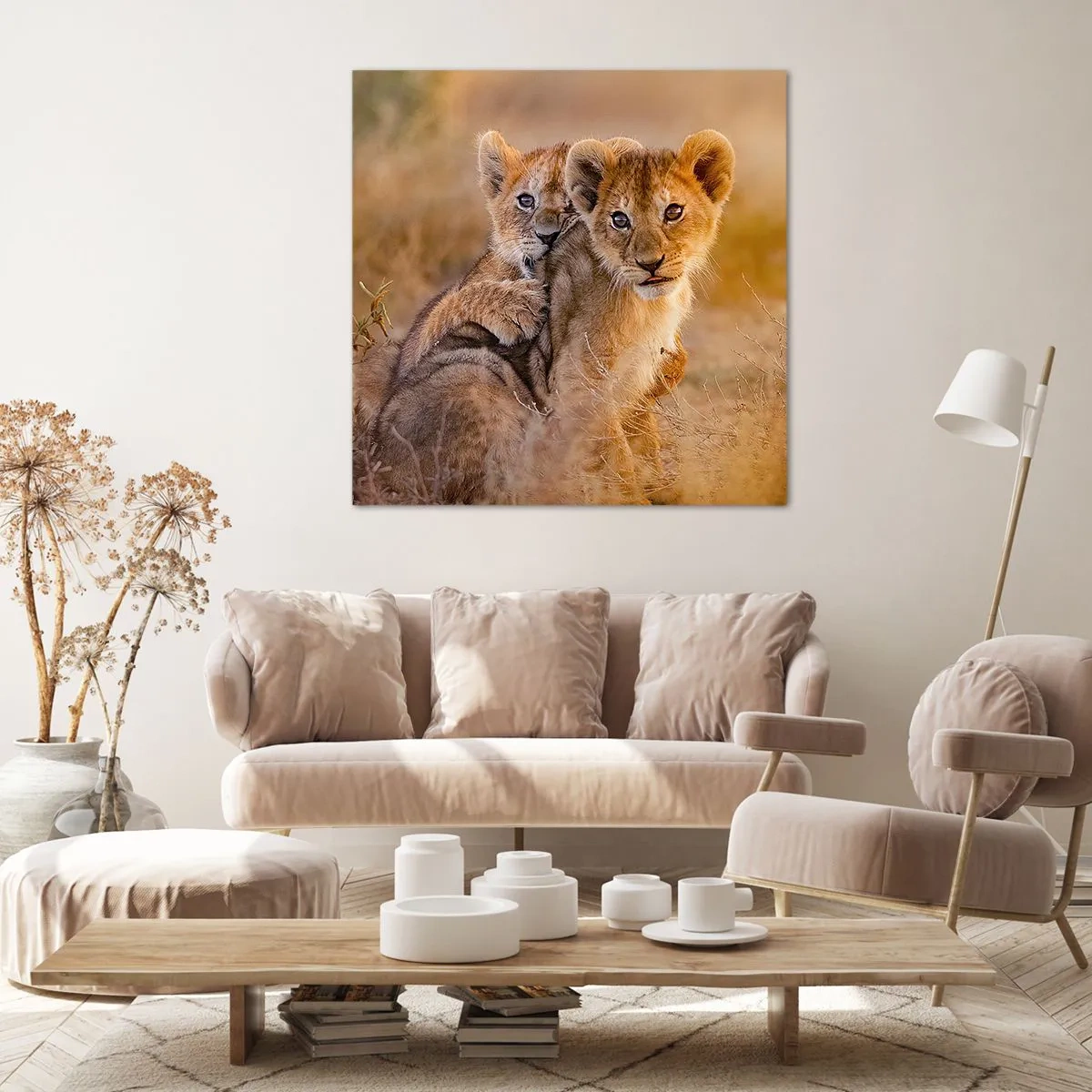 Obraz na plátně - Nevyrušovat! Hrajme si - 40x40 cm