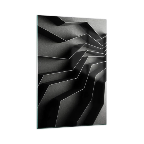 Obraz na skle - Prostorový pořádek - 70x100 cm