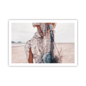 Plakát - Květinové děti na cestě - 91x61 cm