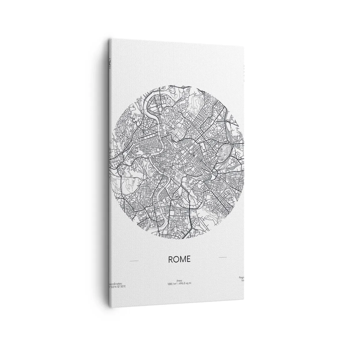 Obraz na plátně - Anatomie Říma - 45x80 cm