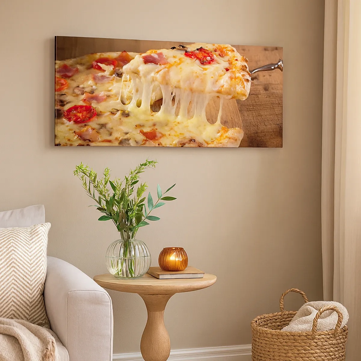 Obraz na plátně - Veledílo italského umění - 30x30 cm