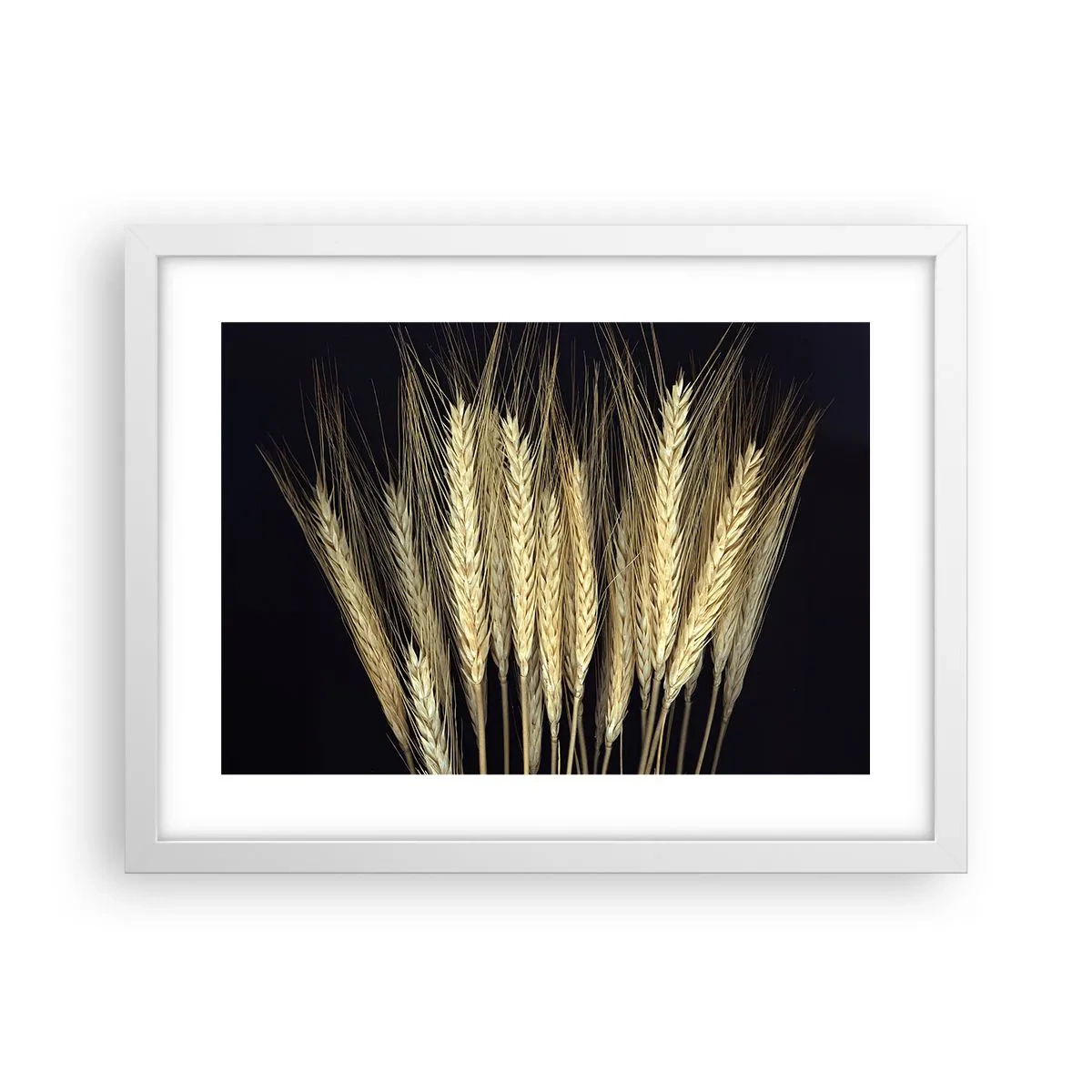 Plakát v bílém rámu - Rustikální magie - 40x30 cm