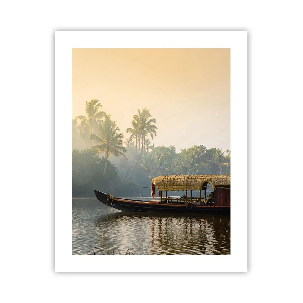 Plakát - Dům na řece - 40x50 cm