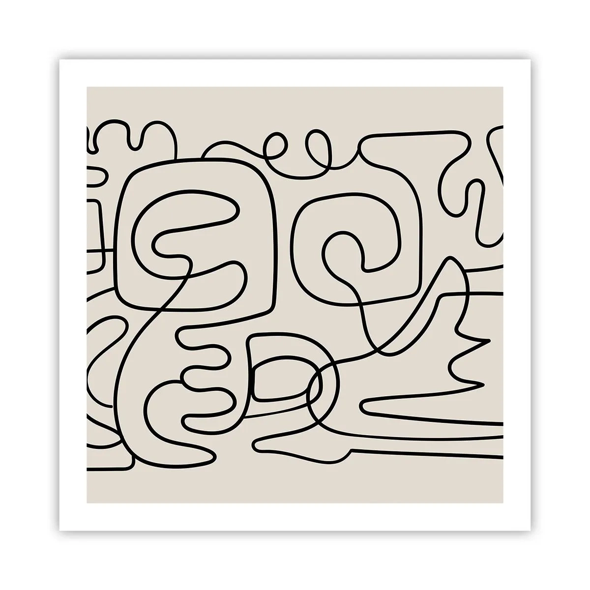 Plakát - Podle stopy - 60x60 cm