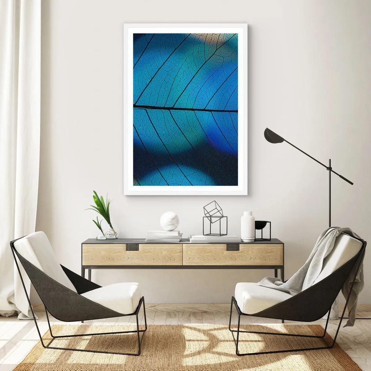 Plakát v bílém rámu - Až do detailů - 61x91 cm