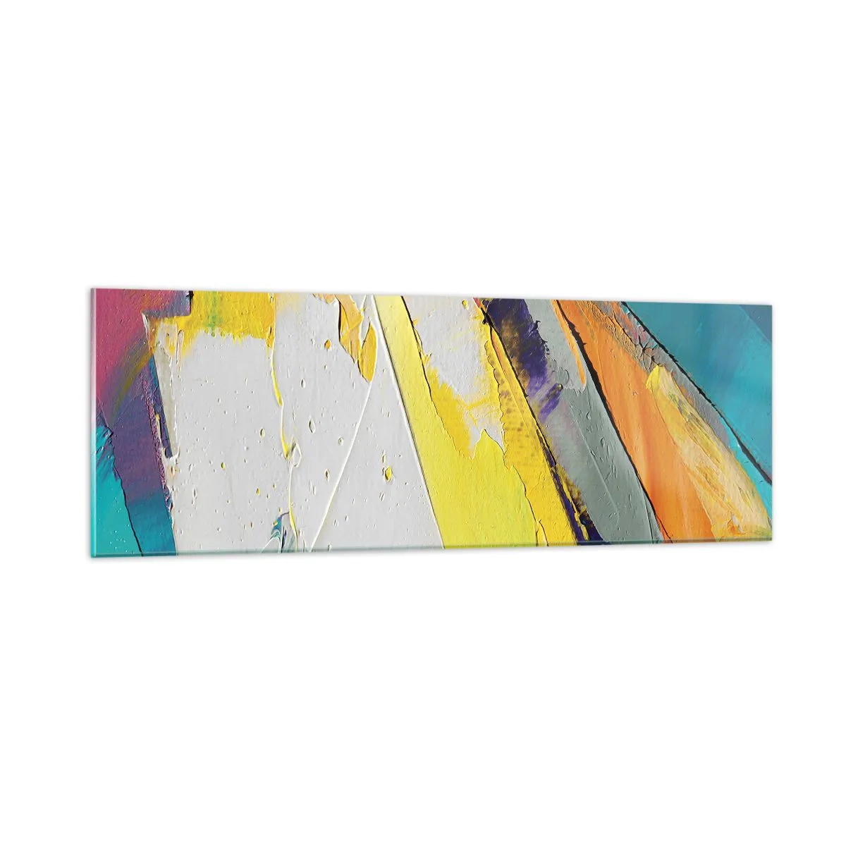 Obraz na skle - Anatomie světla - 90x30 cm