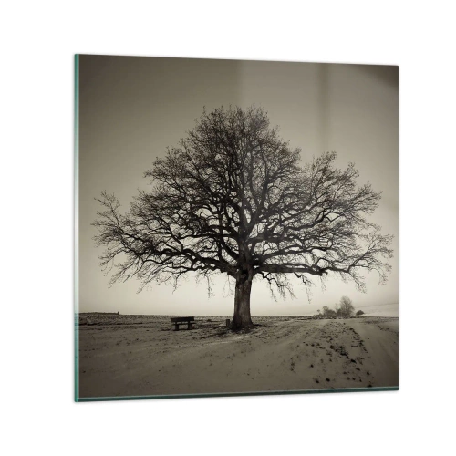 Obraz na skle - Odtud až na věčnost - 50x50 cm