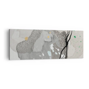 Obraz na plátně - Organická kompozice - 140x50 cm