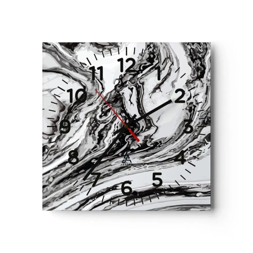 Nástěnné hodiny - Na začátku byl chaos - 40x40 cm