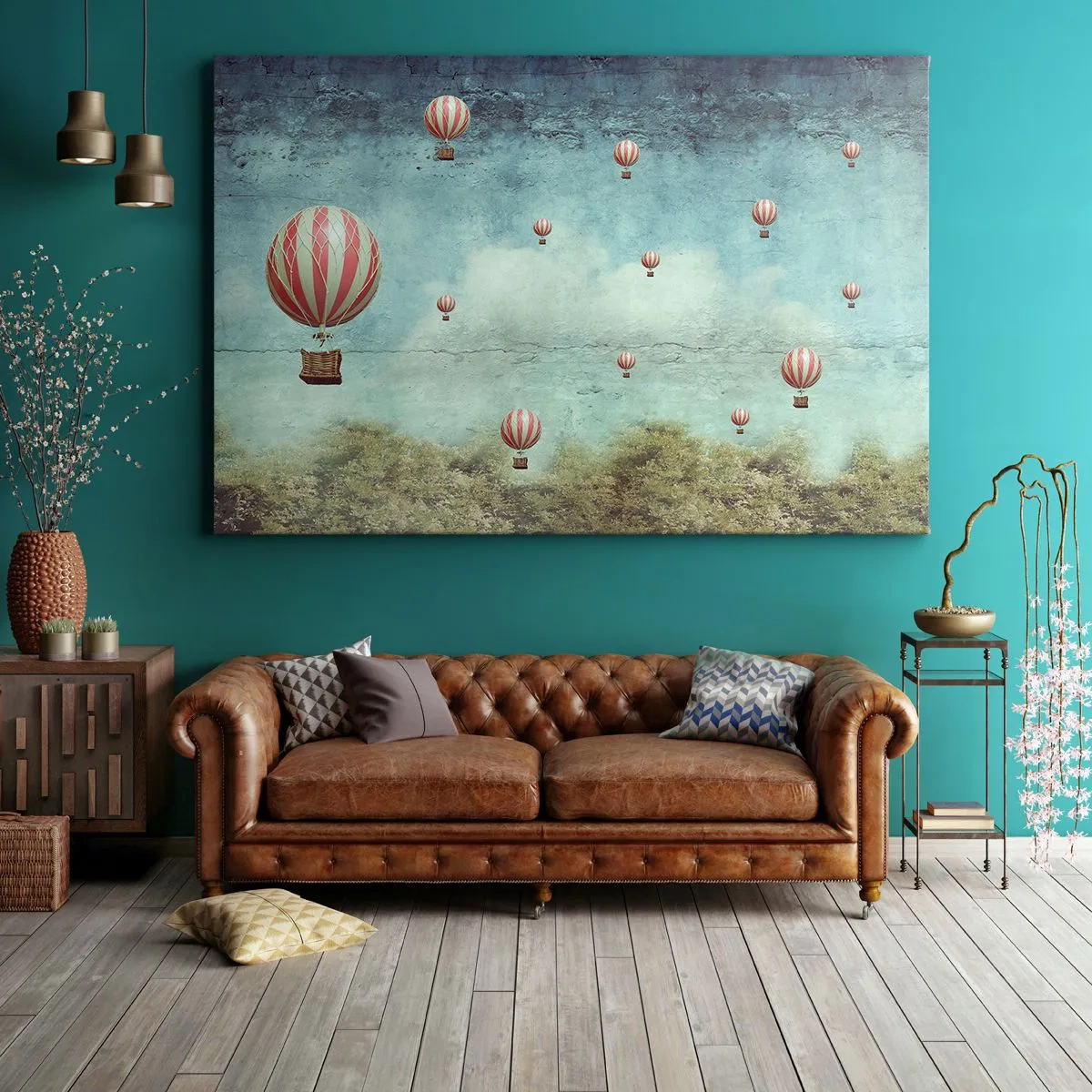 Obraz na plátně - Osvobozeni od shonu života - 70x50 cm