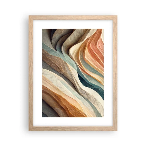 Plakát v rámu světlý dub - Okamžik před změnou - 30x40 cm