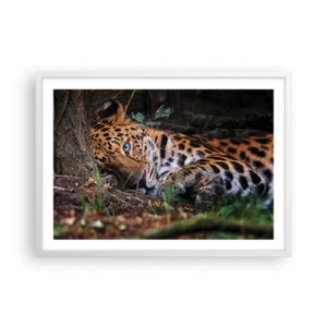 Plakát v bílém rámu - Věř mi - 70x50 cm