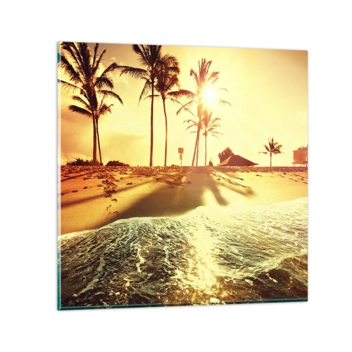 Obraz na skle - Kalifornské odpoledne - 60x60 cm