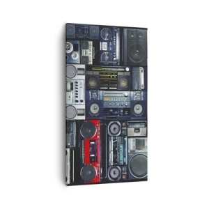 Obraz na plátně - Stesk po 80. letech - 45x80 cm