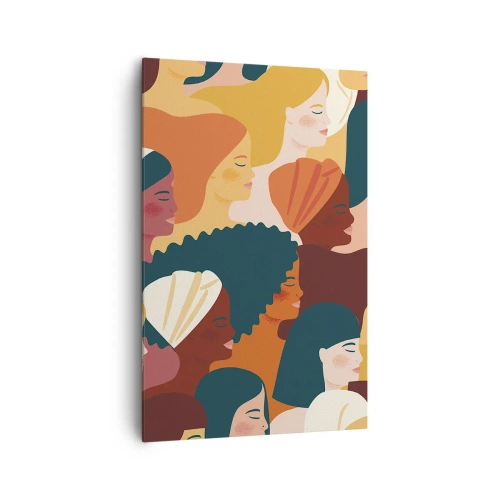 Obraz na plátně - Pouze ženskost - 80x120 cm