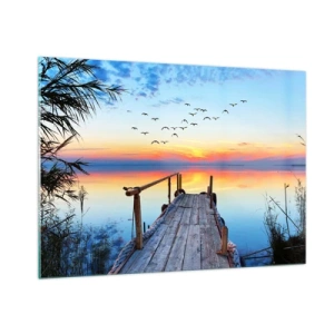 Obraz na skle - Je čas vrátit se… - 100x70 cm