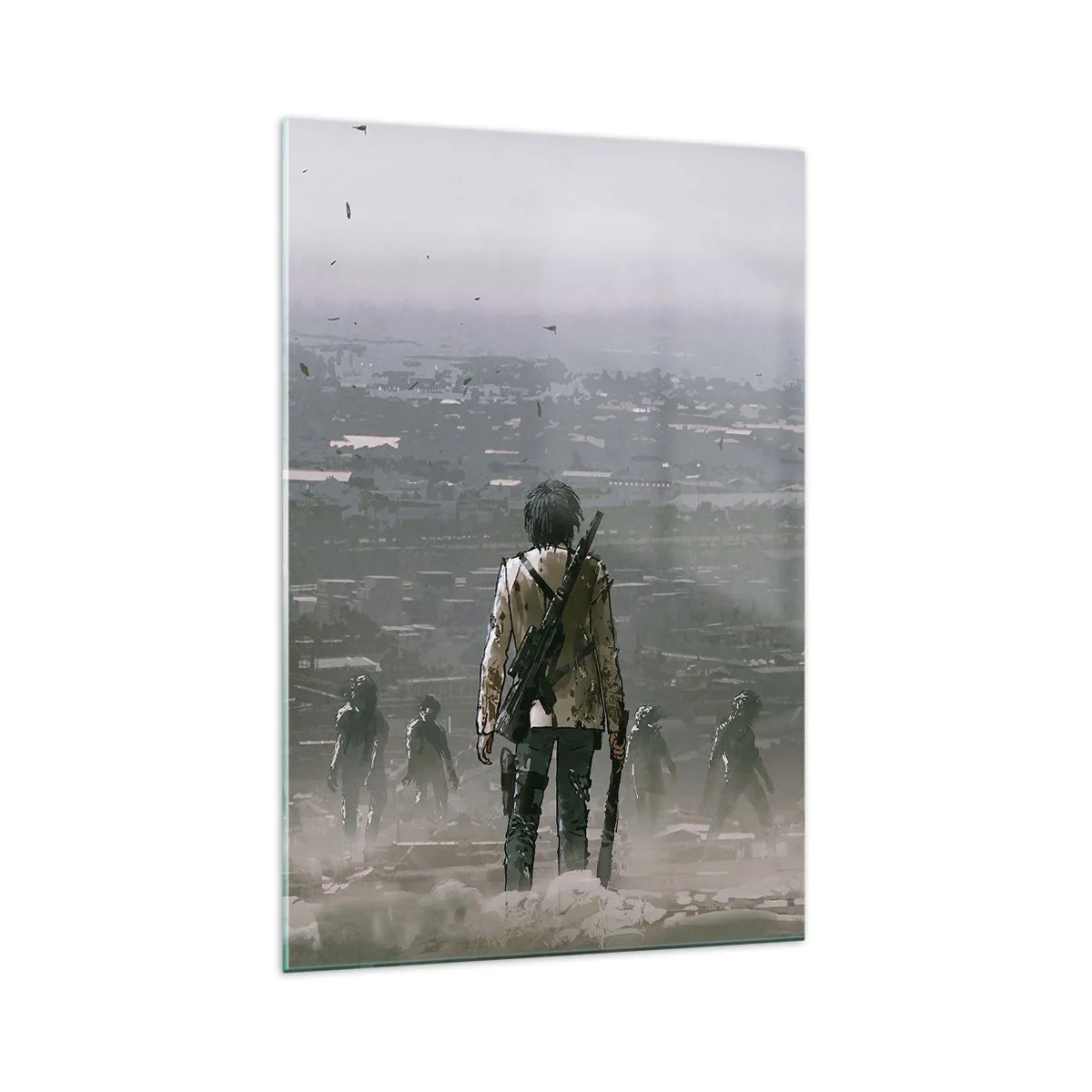 Obraz na skle - Poslední spravedlivý? - 70x100 cm