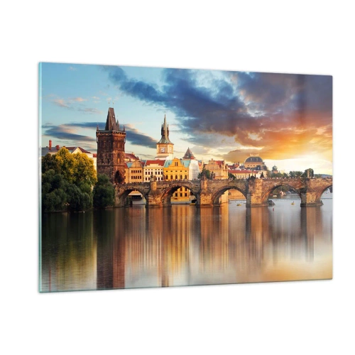 Obraz na skle - Krásná od pradávna - 120x80 cm