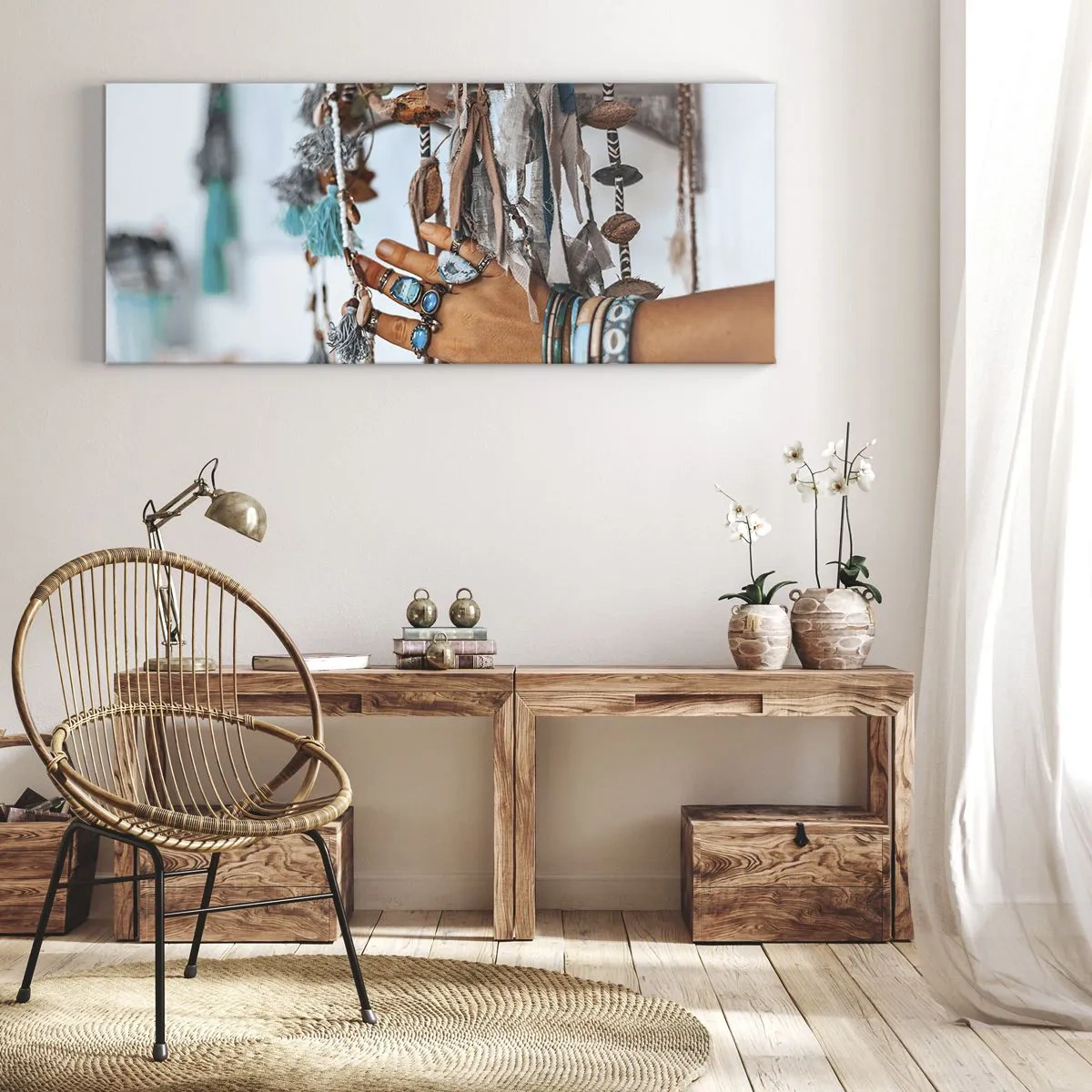 Obraz na plátně - Místní poklady - 100x40 cm