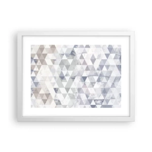 Plakát v bílém rámu - V rytmu na tři - 40x30 cm