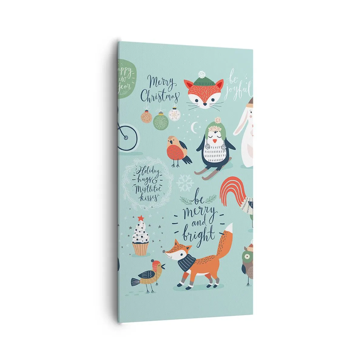 Obraz na plátně - Ať jsou vždy Vánoce! - 65x120 cm