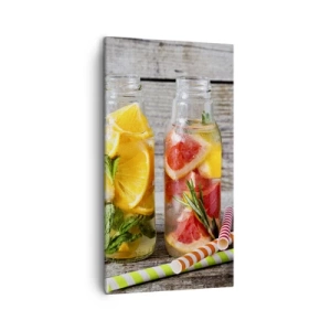 Obraz na plátně - Zdravé od přírody - 45x80 cm