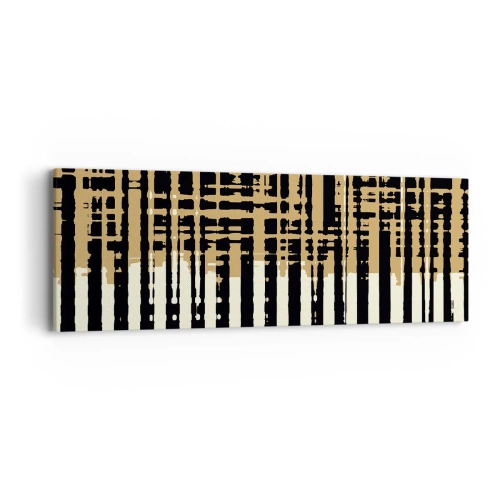 Obraz na plátně - Architektonická abstrakce - 90x30 cm