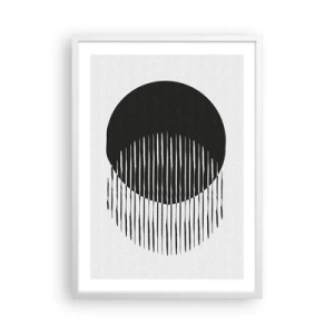 Plakát v bílém rámu - Jeho alter ego - 50x70 cm