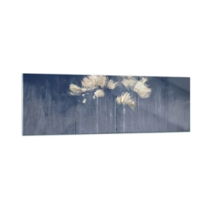 Obraz na skle - Jako okvětní lístky ve větru - 160x50 cm