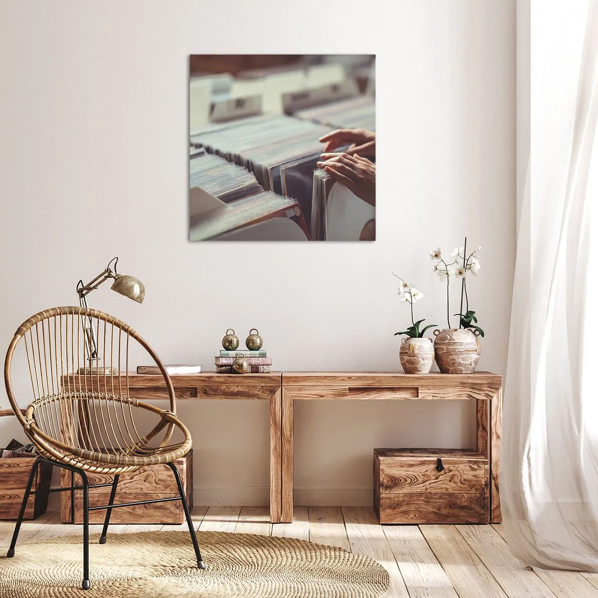 Obraz na plátně - Hledání emocí - 60x60 cm