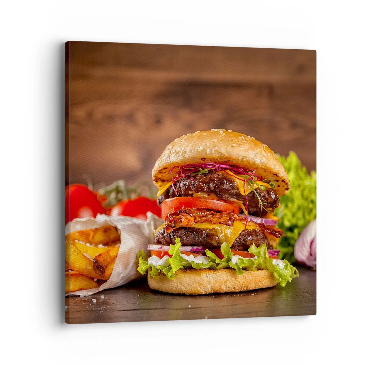 Obraz na plátně - Zakázané ovoce - 40x40 cm