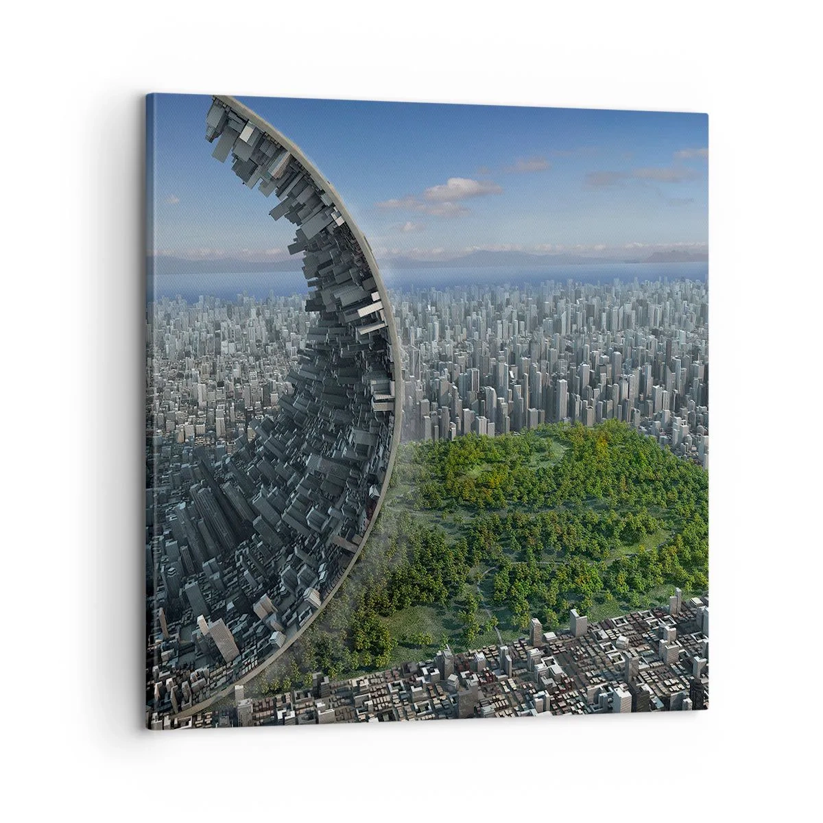 Obraz na plátně - Příroda je věčná - 60x60 cm