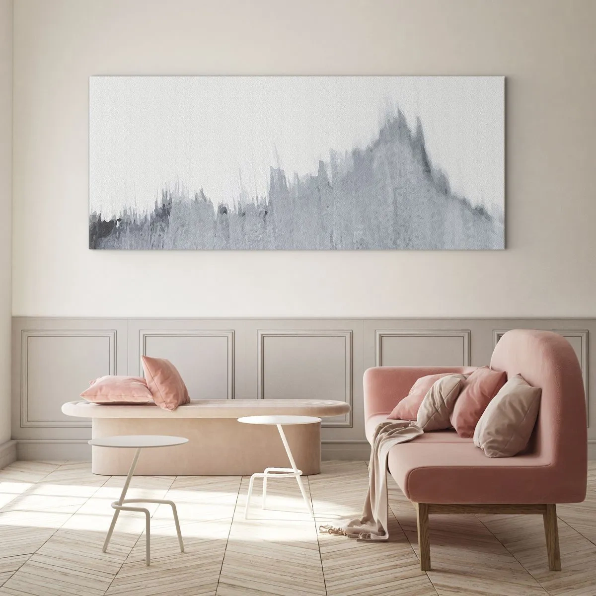 Obraz na skle - Tajemný záznam - 160x50 cm