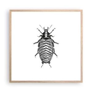 Plakát v rámu světlý dub - Vzorový exemplář! - 60x60 cm