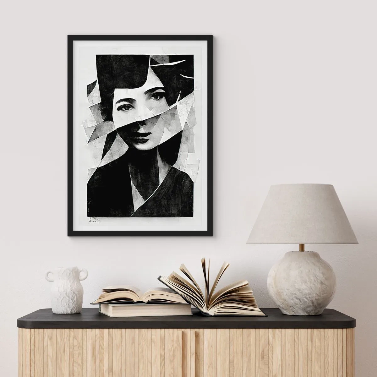 Plakát v černém rámu - Něco o tobě… - 61x91 cm
