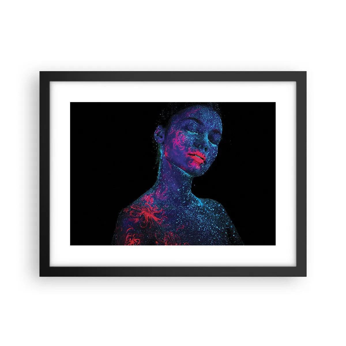 Plakát v černém rámu - V hvězdném prachu - 40x30 cm